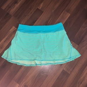 Lily lemon tennis skirt
